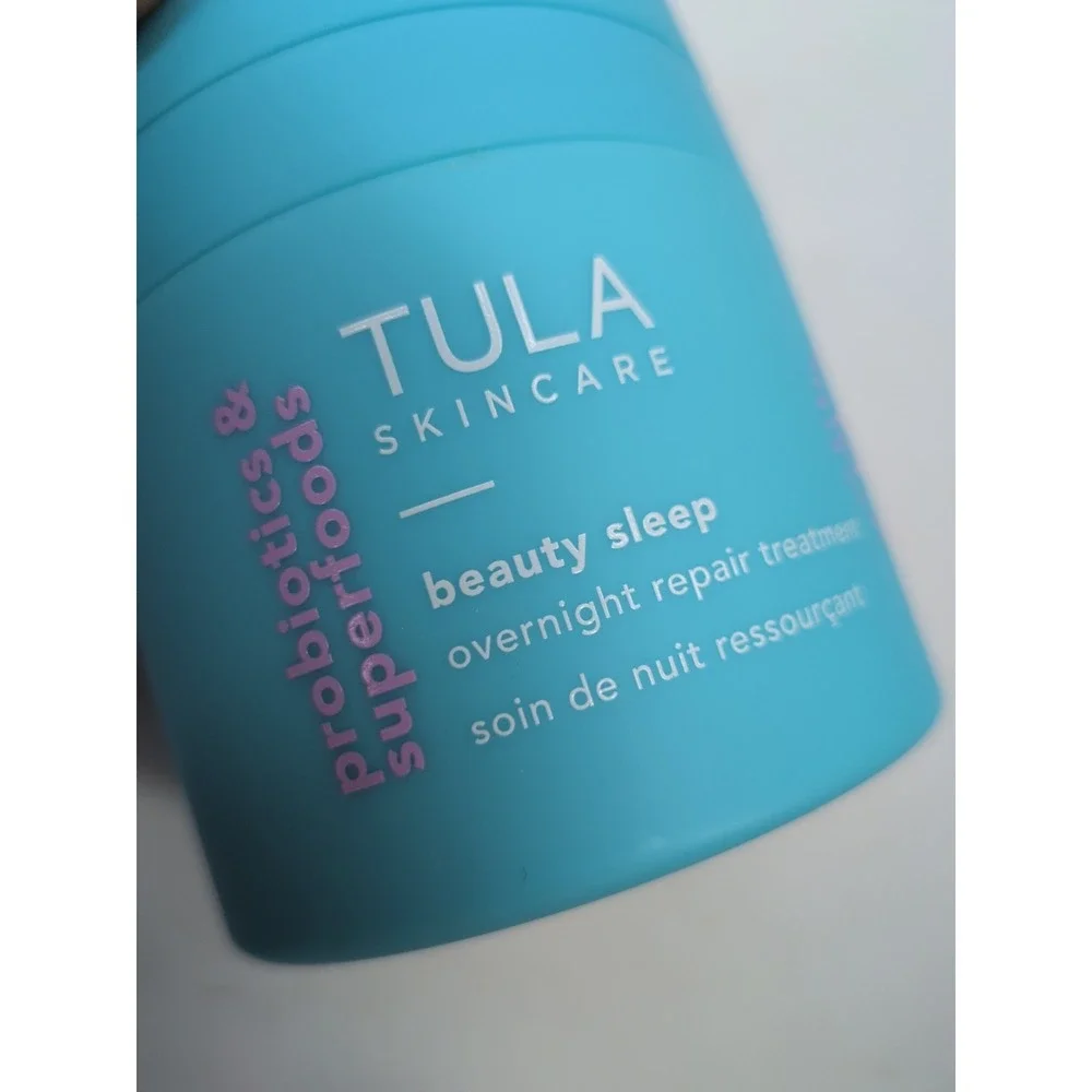 NEW BIG & TRAVEL SZ LOT🥰TULA Beauty Sleep Overnight Repair Treatment Cream